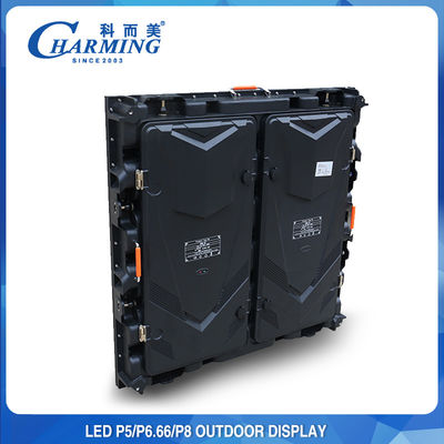 Dış Mekan LED Ekran P5 Yüksek parlaklık ve geniş renk aralığı IP65 su geçirmezlik derecesi Zorlu Ortamlar için Güvenilir Performans