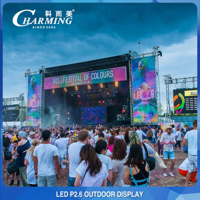 4k LED Ekran P2.6 Sahne Kiralama Dışarıda LED Video Duvar Ekranı