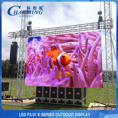 Sahne Kiralama için Çok Sahne 256x128 LED Video Duvar, P3.91 LED Ekran