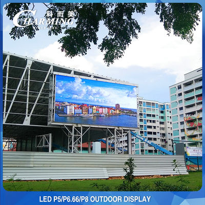 Açık hava IP65 LED Video Duvar Ekranı 5MM Piksel Pitch 3840Hz