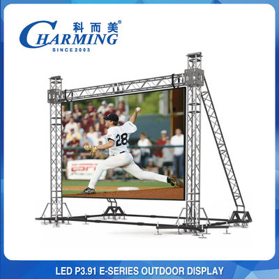 Kiralık LED Video Duvar Ekranı Ultra İnce Tam Renkli Su Geçirmez P3.91 3840Hz