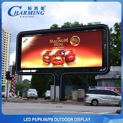 Tam Renkli P10 Dış Mekan LED Ekran Büyük Ekran LCD 960 * 960 Billboard Duvar