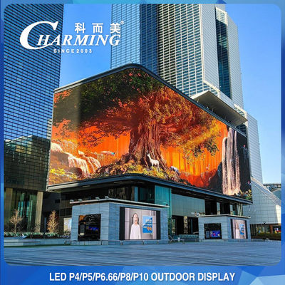P5 Dikişsiz Dış Mekan LED Reklam Ekranı Direk Montajlı 320x160mm