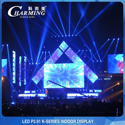 Sahne Dış Mekan LED Video Duvar Ekranı RGB P3.91 256x128 Çözünürlük