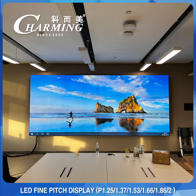 64*48CM Piksel Pith 1.86MM HD LED Video Duvarı Yüksek Rahatlatma 3840Hz Toplantı Odası için