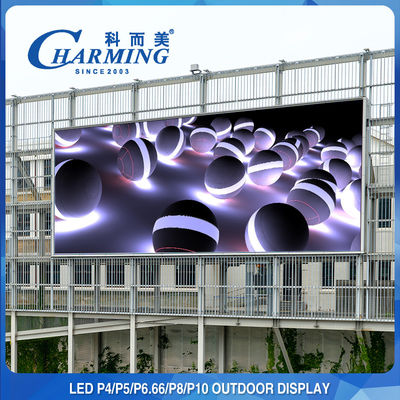 P4 P5 P8 SMD LED Ekran Suya Dayanıklı Dev Reklam Dış Mekan LED Video Duvarı