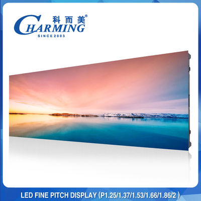 Reklam İç Mekan Sabit LED Ekran P1.2 P1.5 P1.8 P2 P2.5 LED Video Duvar Ekranı