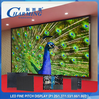 İnce Pitch Manyetik HD P2.5 Kapalı Sabit Led Ekran Video Duvar Ekranı