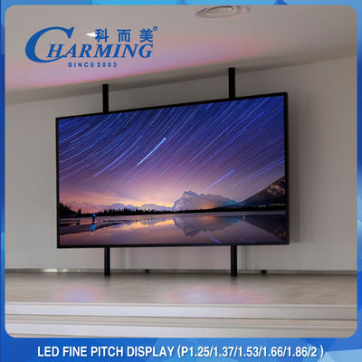 Manyetik HD P1- P2.5 Kapalı Sabit LED Ekran Video Duvar Ekranı Ön Servis İnce Pitch