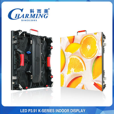 P3.91 Kapalı Led Video Duvar Ekranı 500 * 500mm Döküm Alüminyum