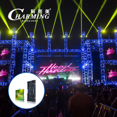 P3.91 Kiralık LED Panel IP65 3840 Açık Hava Etkinlikleri için Yüksek Rahatlama Sahne Konserleri
