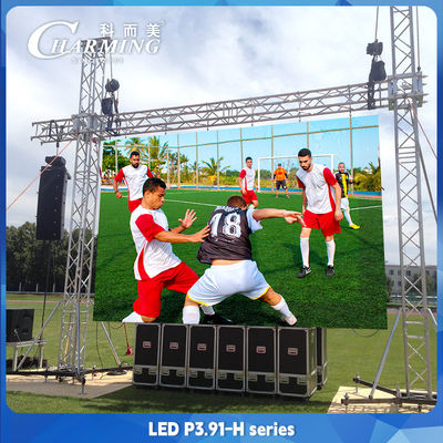P3.91 Dışarıda Kiralık LED Video Duvar Ekranı Alüminyum Alaşım H Serisi IP65