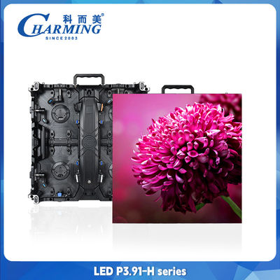 16 Bit P3.91 Dış LED Ekranlar Duvar Yer Destek Stand Back Frame