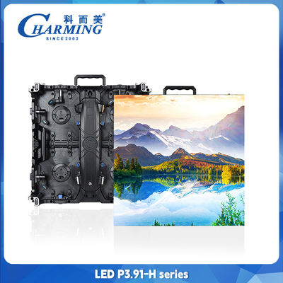 Dışarıda Kiralık LED Ekran Alüminyum Alaşım P3.91 Tam Renkli LED Video Duvarı