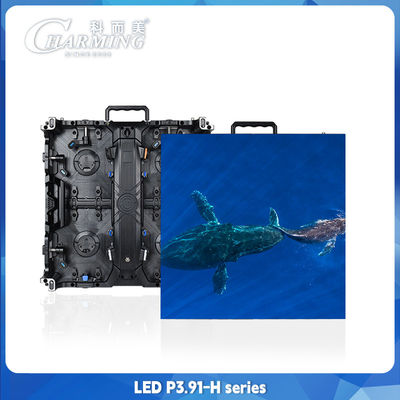 Dışarıda Kiralık LED Ekran Alüminyum Alaşım P3.91 Tam Renkli LED Video Duvarı
