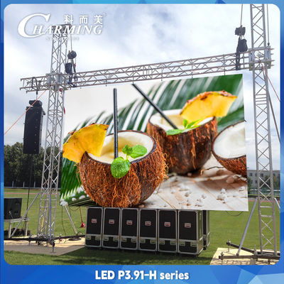 Kiralık P3.91 LED Ekran Dijital Disko Partisi Kulüp Bar DJ Show Sahne Işığı 500*1000mm