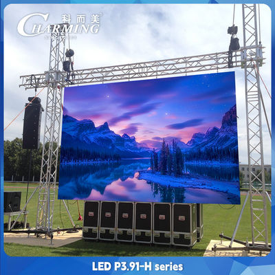 P3.91 H Serisi Dış LED Video Duvar Ekranı 3840Hz 1/16 Tarama