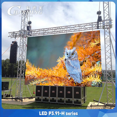 Dış P3.91 Reklam LED Ekranı Yüksek Parlaklık 4k LED Duvar