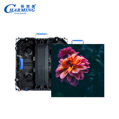 P3.91 Dışarıdaki LED Video Duvar EkranıTrus Bağlantı Kilitli Delik Yay Kilitli Tasarım