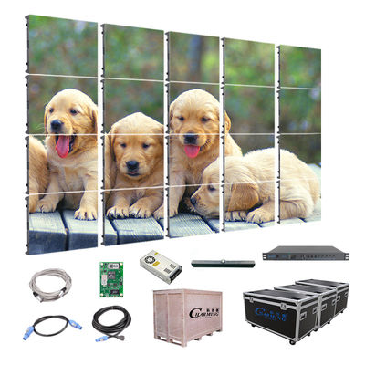 IP40 LED Video Duvar Ekranı Smd Led Modülü İçerideki Video Arkaplanı için Reklam