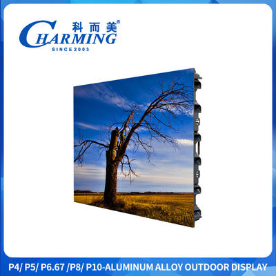 P4 P6 P8 Reklam Dışarıda IP65 Led Ekranı 3840Hz ile