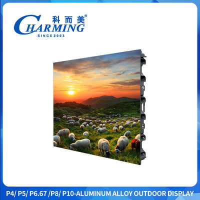 LED Ekran Reklam Tahtası P6 Sokak Montajlı 960x960MM LED Ekran P4 Video Dış Ekranı