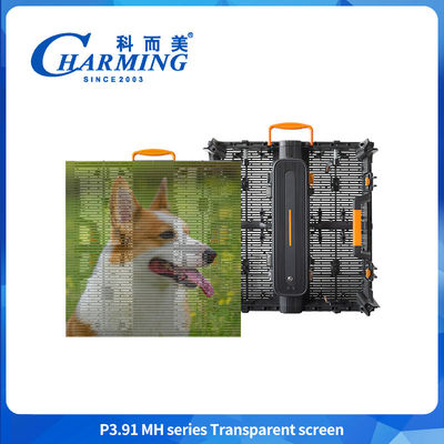 P3.91 LED Ekran 3840hz Şeffaf Dış LED Video Duvar Ekran Panelleri Gösteri için