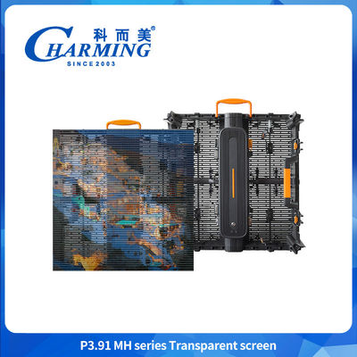 Hafif ve dayanıklı P7.8 Dış Cam Duvar LED Video Ekranı Dış Reklam