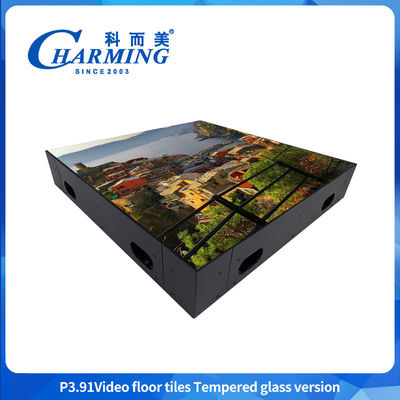 500X500Mm Kapalı P3.9 Etkileşimli Sahne Dans Yeri LED video duvarı Ekran Video Plakalar Ekran Bar Etkinlikleri için Ticaret Fuarı