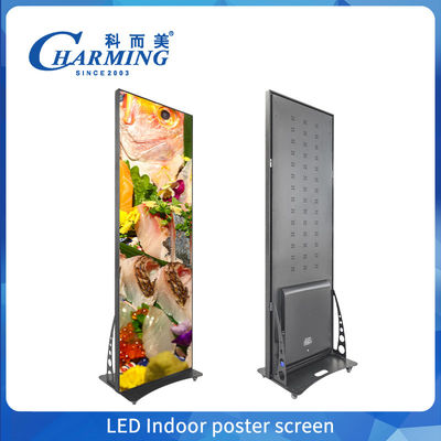 P2.5 P2 P1.86 Poster Ticari alışveriş merkezi Kapalı LED Poster Video Duvar Ekranı