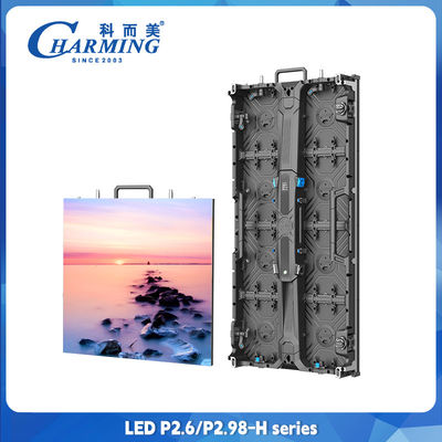 8K P2.6 P2.9 P3.9 LED Kiralık Video Duvar Sahne Etkinliği Ölçme Alüminyum Kabine LED Ekran