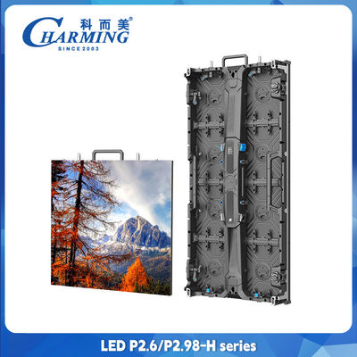 Dışarıda LED Ekran Duvarı P2.6 P3.91 P4.81 Tam Renkli Kiralık LED Ekran 500x500mm 500x1000mm