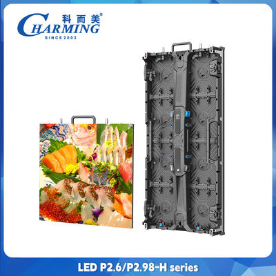 Dışarıda LED Ekran Duvarı P2.6 P3.91 P4.81 Tam Renkli Kiralık LED Ekran 500x500mm 500x1000mm