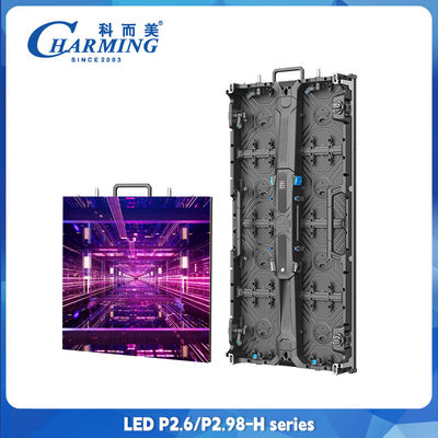 Kiralık LED Ekran İçeride Dışarıda Tam Renkli LED Duvar P2.6 Led Video Duvar 500x500mm Ölçümlü Alüminyum Ekran Ekranları