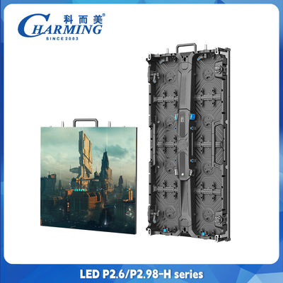 Süper Açık P2.6 P2.98 Kapalı Dışarıda LED Video Duvarı Ön Bakım Kilise Kullanımı