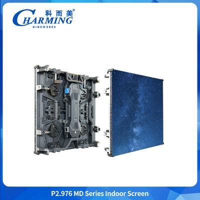 Esnek LED Ekran İç Kapalı Eğri Ekran P2.98 MD Serisi 7680HZ LED Video Duvarı