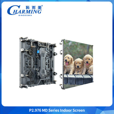 Esnek LED Ekran İç Kapalı Eğri Ekran P2.98 MD Serisi 7680HZ LED Video Duvarı