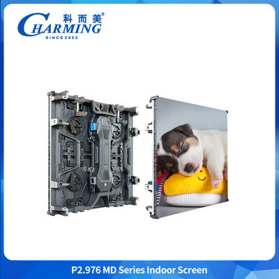 Esnek LED Ekran İç Kapalı Eğri Ekran P2.98 MD Serisi 7680HZ LED Video Duvarı