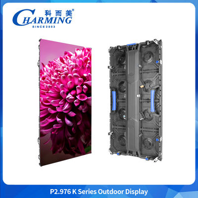 Dış 3d Reklam LED Ekranı P2.976 K Reklam Dairesinin Şekli LED Tabela