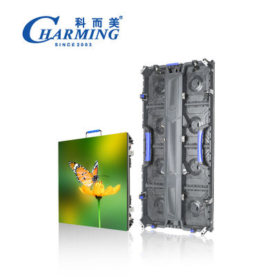 Parlak renkler ve detaylı resim kalitesi P2.98 LED film ekranı dışarıdaki LED sahne ekranı sokak reklamı için