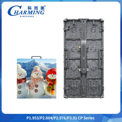Bölünmüş Yapı Tasarımı P2.6/2.98/3.91 CP Serisi 600~800 CD/m2 LED Video120° Duvar Tek Elli Hızlı Kilitleme Düğmesi