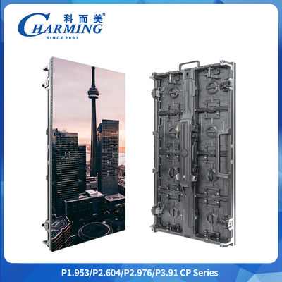 P2.6/2.976/3.91 Alüminyum Alaşım Kutusu Düzenlenebilir Yay Boyutu 500*500mm/500*1000mm 7680Hz HD Kiralama Dışarı Led Didplay