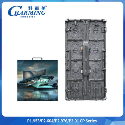 P2.9mm Tam Renkli LED Panel İç Kapalı Eğri Arkaplan Alüminyum Kabine Reklam için LED Ekran Ekranı