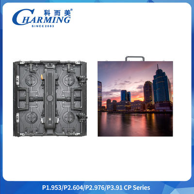 Smd2020 P3.91 Parlak renkler İç mekan Esnek Led P2.98 ±10° Eğim Yüksek Düzlük Video Duvarı P2.6 HD 3D Görsel Efektler Büyük Kiralama Ticari Performans