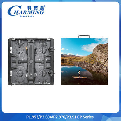 Smd2020 P3.91 Parlak renkler İç mekan Esnek Led P2.98 ±10° Eğim Yüksek Düzlük Video Duvarı P2.6 HD 3D Görsel Efektler Büyük Kiralama Ticari Performans