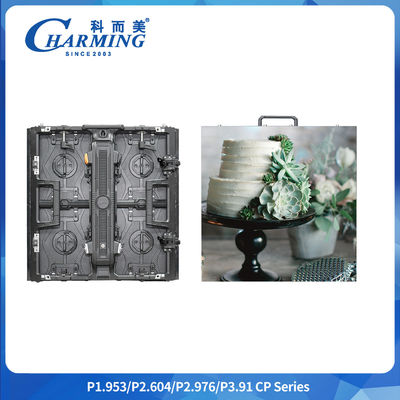 Led Duvar İçerideki Led Panel Ekran için P1.9 P2.6 P2.98 Eğri Yeni İcat P3.91 Videolar İçerideki LED Ekran 16 Bit