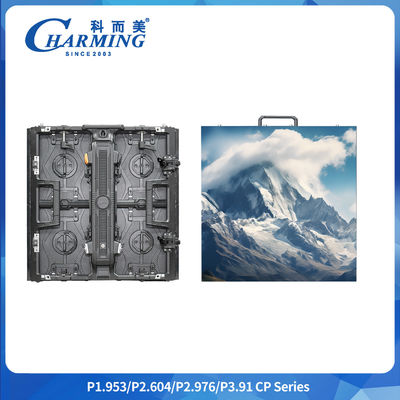500x500mm/500x1000mm P1.9 P2.6 P2.98 P3.91 Kapalı Kiralama Eğri LED Ekran Esnek LED Reklam Ekranı