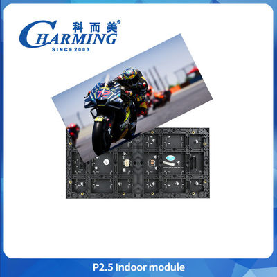 62500dot/m2 Tam Renkli 256x128 P5 İçerideki LED Modülü 1/16 Tarama SMD2020 İçerideki Konferans Odası Ekranı İçin LED Video Duvarı