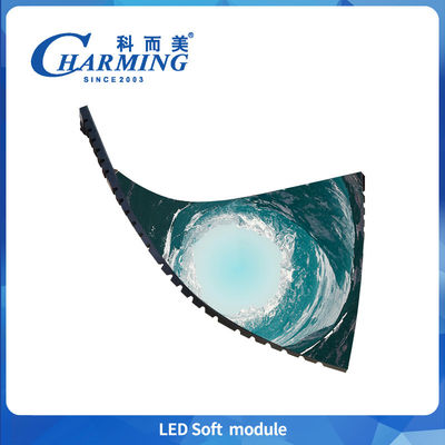 2025 En Popüler 3840 Hz HD Modülü Led P2 P2.5 P3 P3.076 P4 Led Yumuşak Modülü İç mekan Esnek LED Ekranı