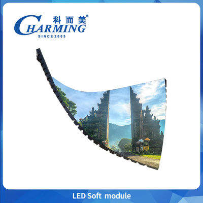 En yeni 320x160mm P2/P2.5/P3/P3.076/P4 Yumuşak İçeride Sabit Modül 220V HD Temizlik öncesi Reklam için 3D LED Modülü